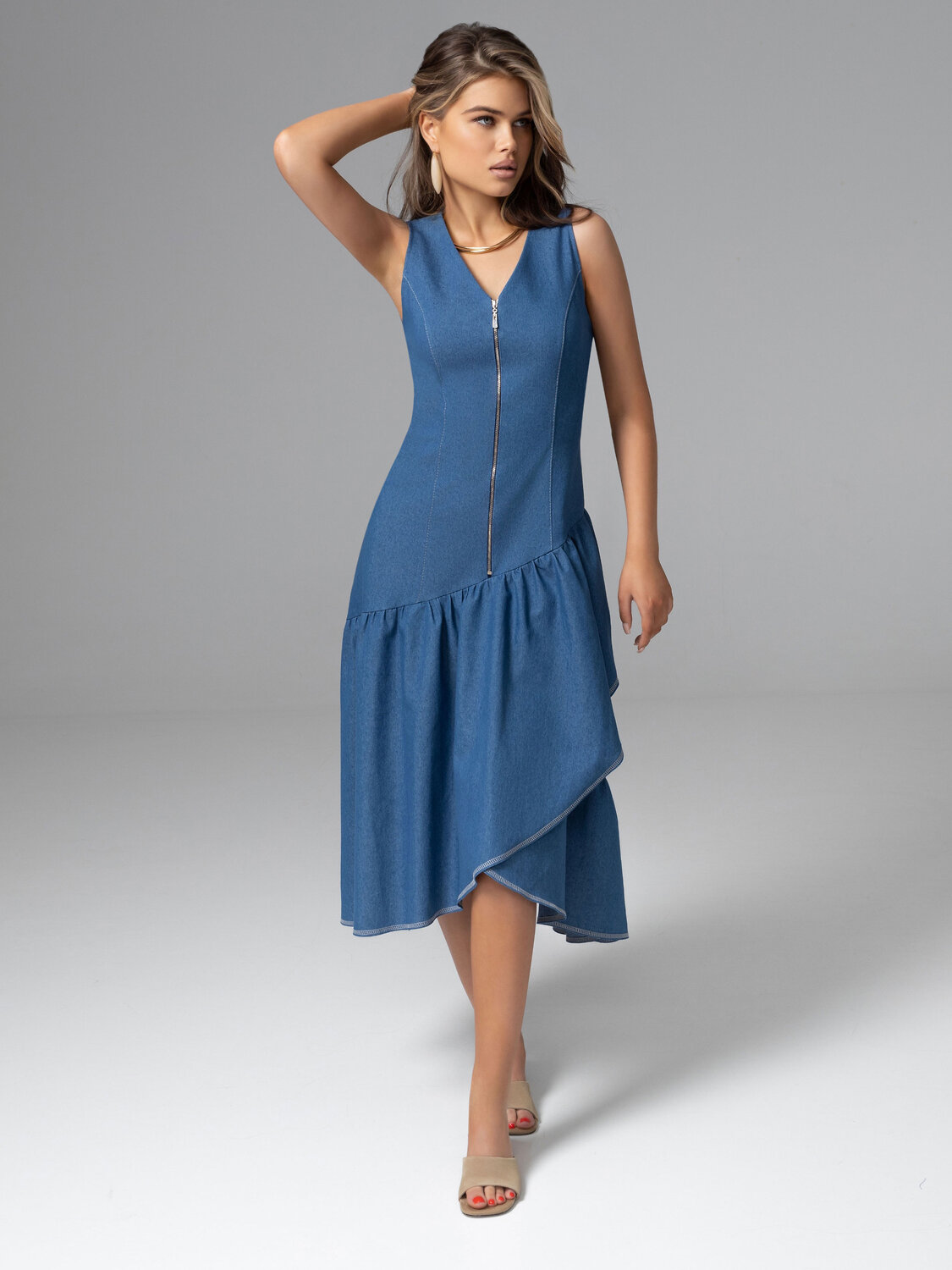 CHARUTTI Сарафан 591976 12738 Синий