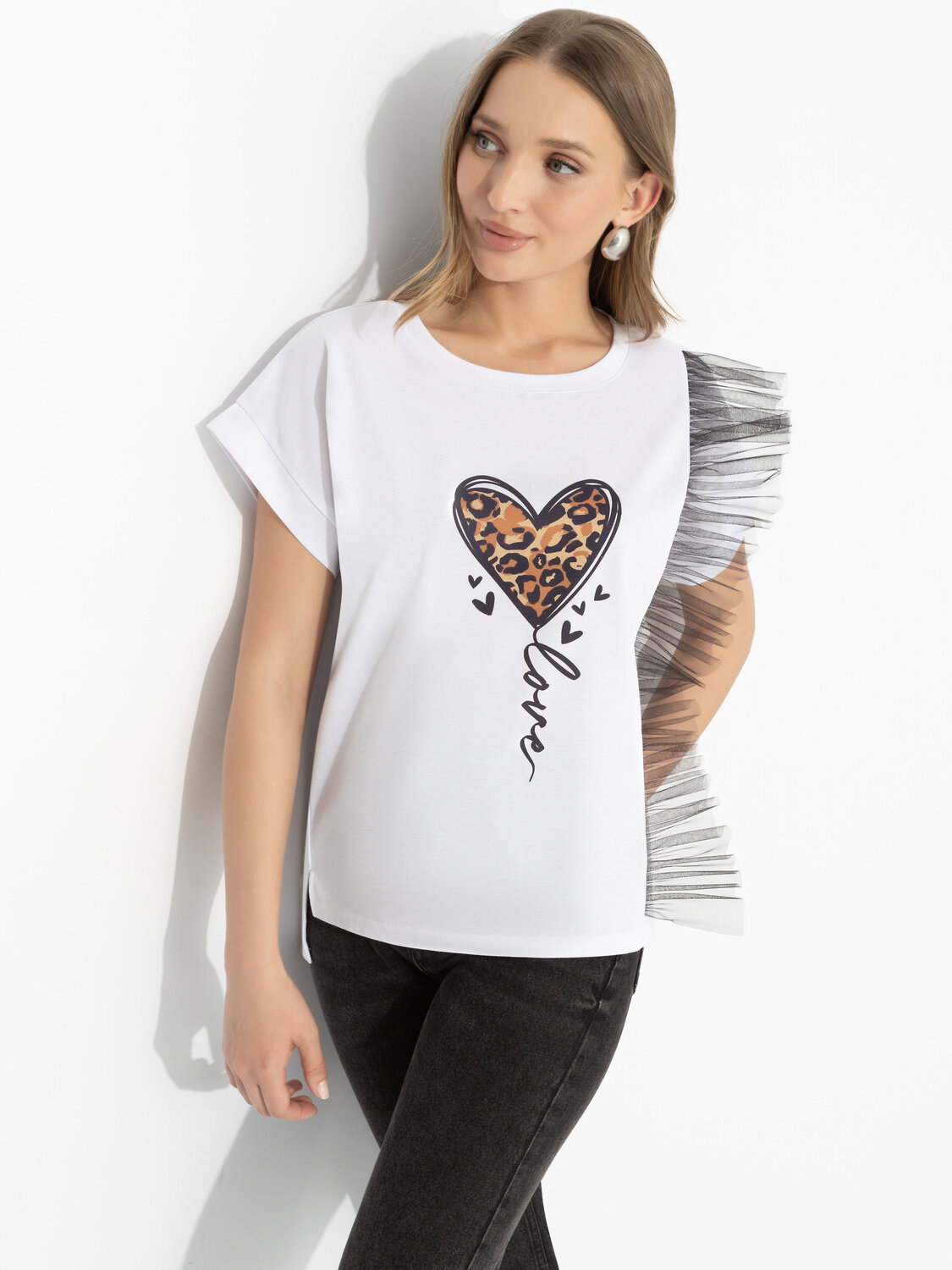 CHARUTTI Футболка 591977 12817 Белый