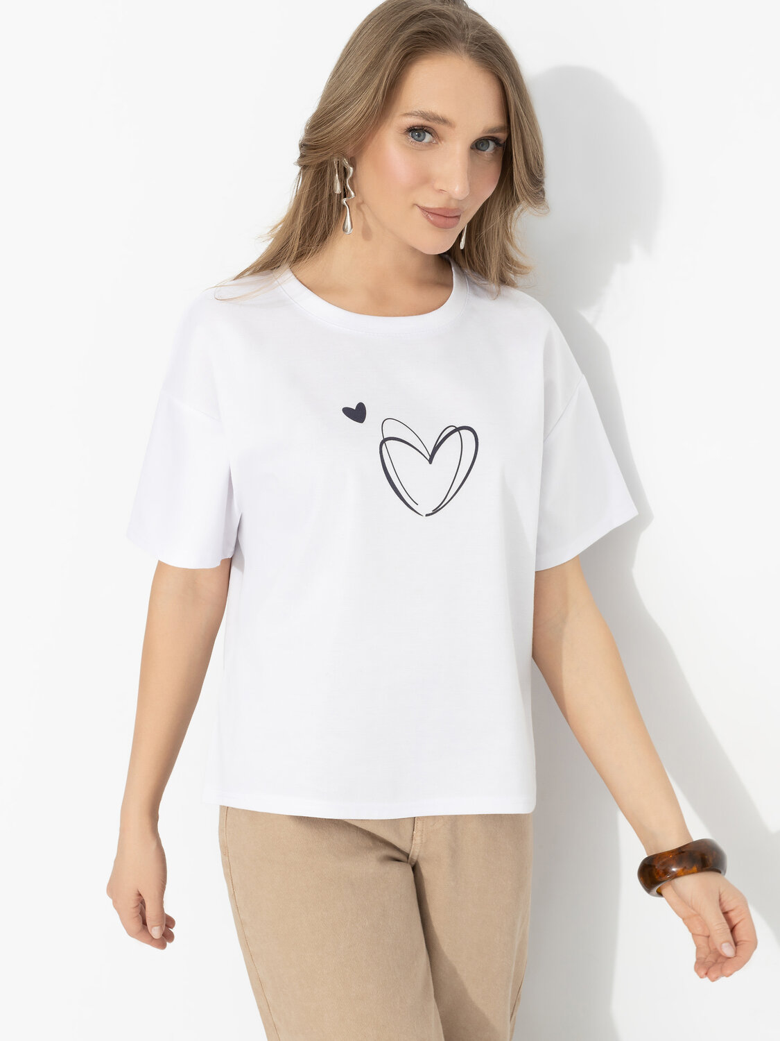 CHARUTTI Футболка 591979 12822 Белый