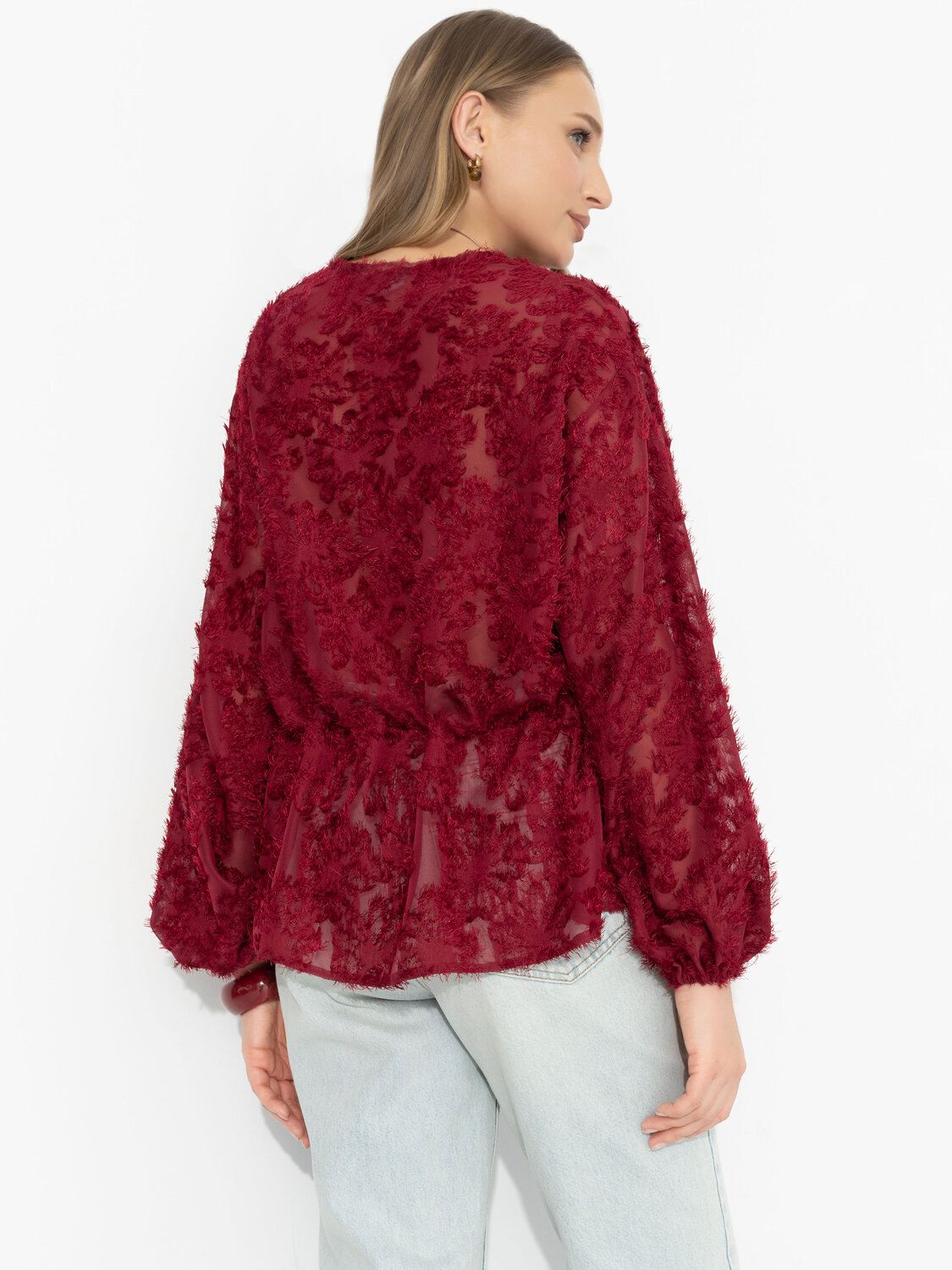 CHARUTTI Блуза 591991 12835 Бордовый