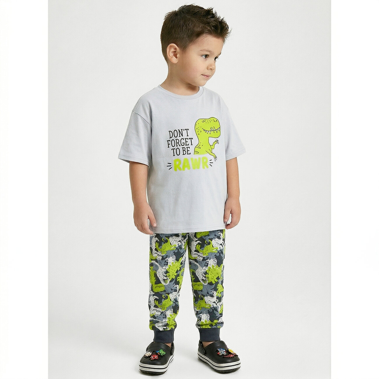 YOULALA Комплект 592003 7646100105 серый/зеленый