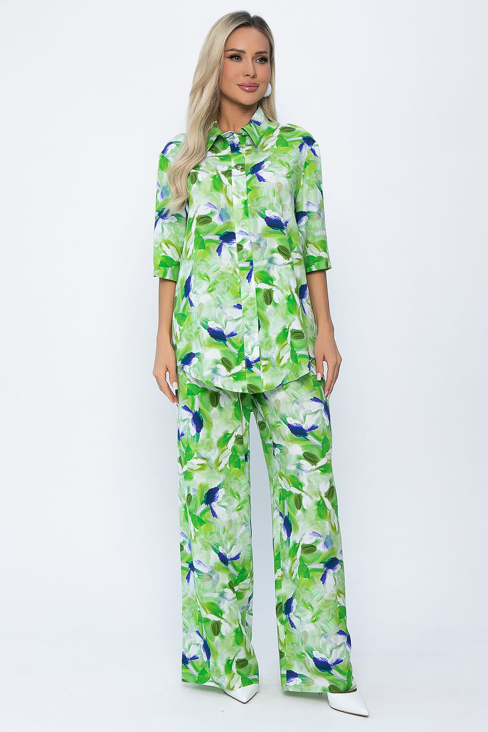 LT Collection Костюм 592012 К15409-7М зеленый