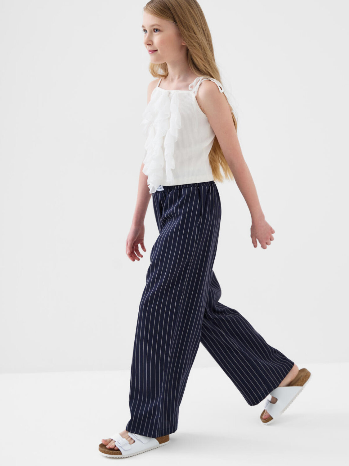 PLAYTODAY Брюки 592025 12621298 white, dark grеy