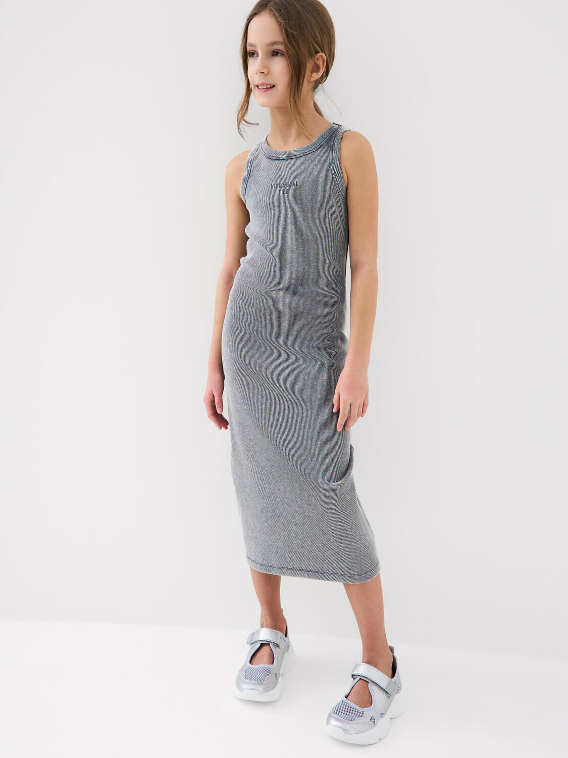 PLAYTODAY Платье 592027 12621589 темно-серый