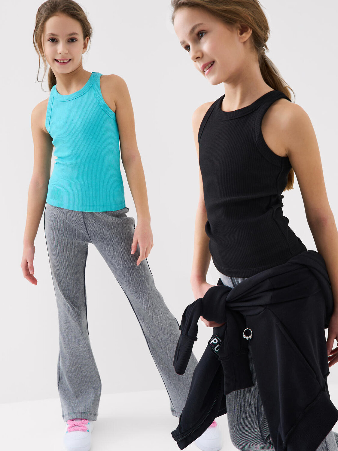 PLAYTODAY Майка 592036 12621587 black, light blue