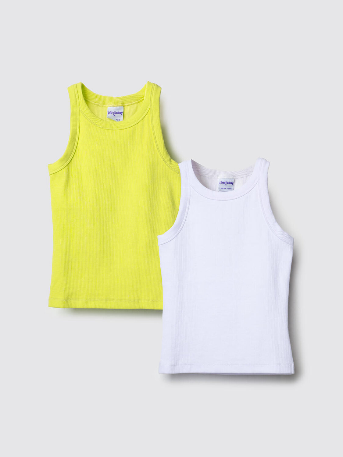 PLAYTODAY Майка 592037 12621588 yellow, white