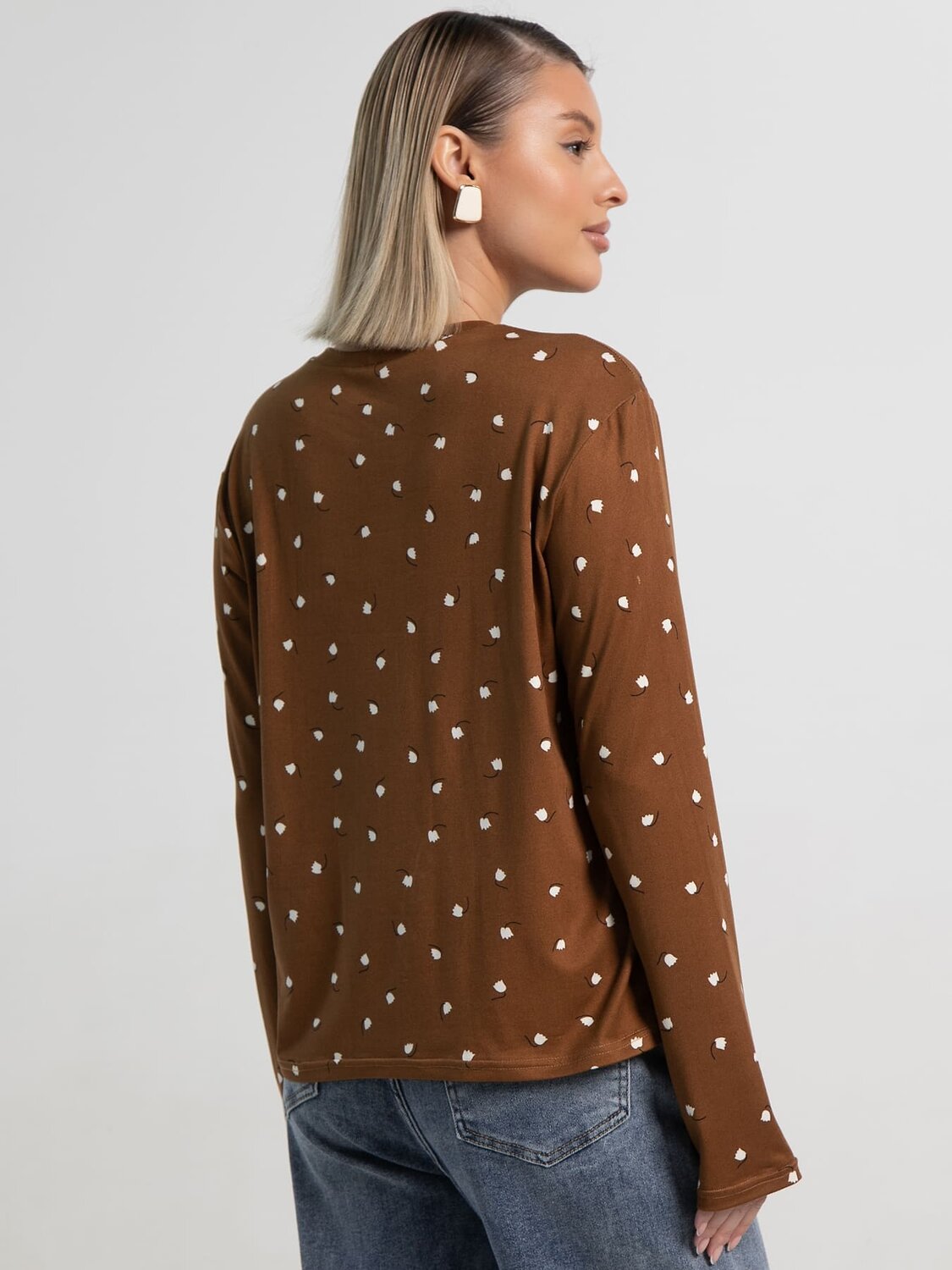 LT Collection Лонгслив 592044 Б15511-7М коричневый