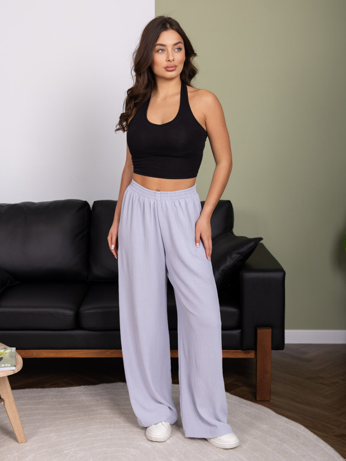 Текс-плюс Брюки 592121 00-00248065 Светло - серый