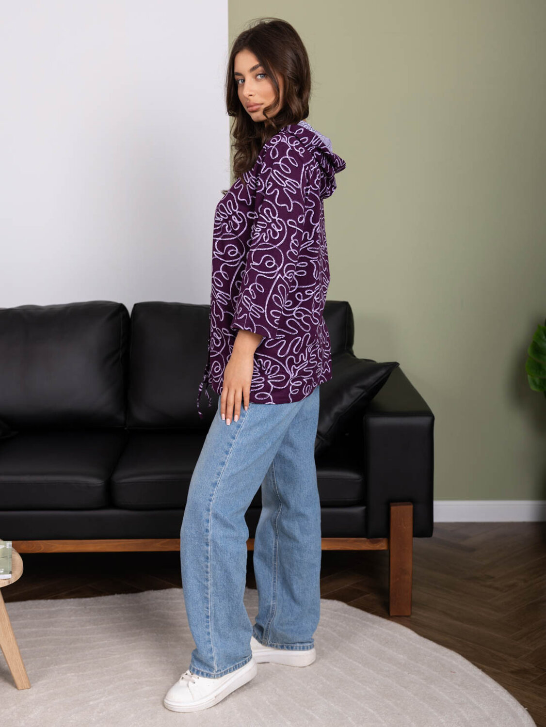 Текс-плюс Рубашка 592123 00-00248115 Фиолетовый