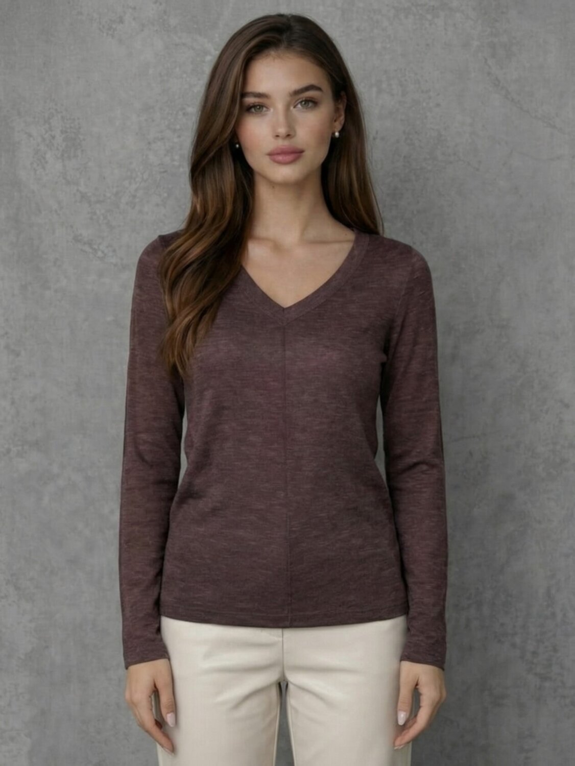 Binita Лонгслив 592150 1275-1 шоколадный