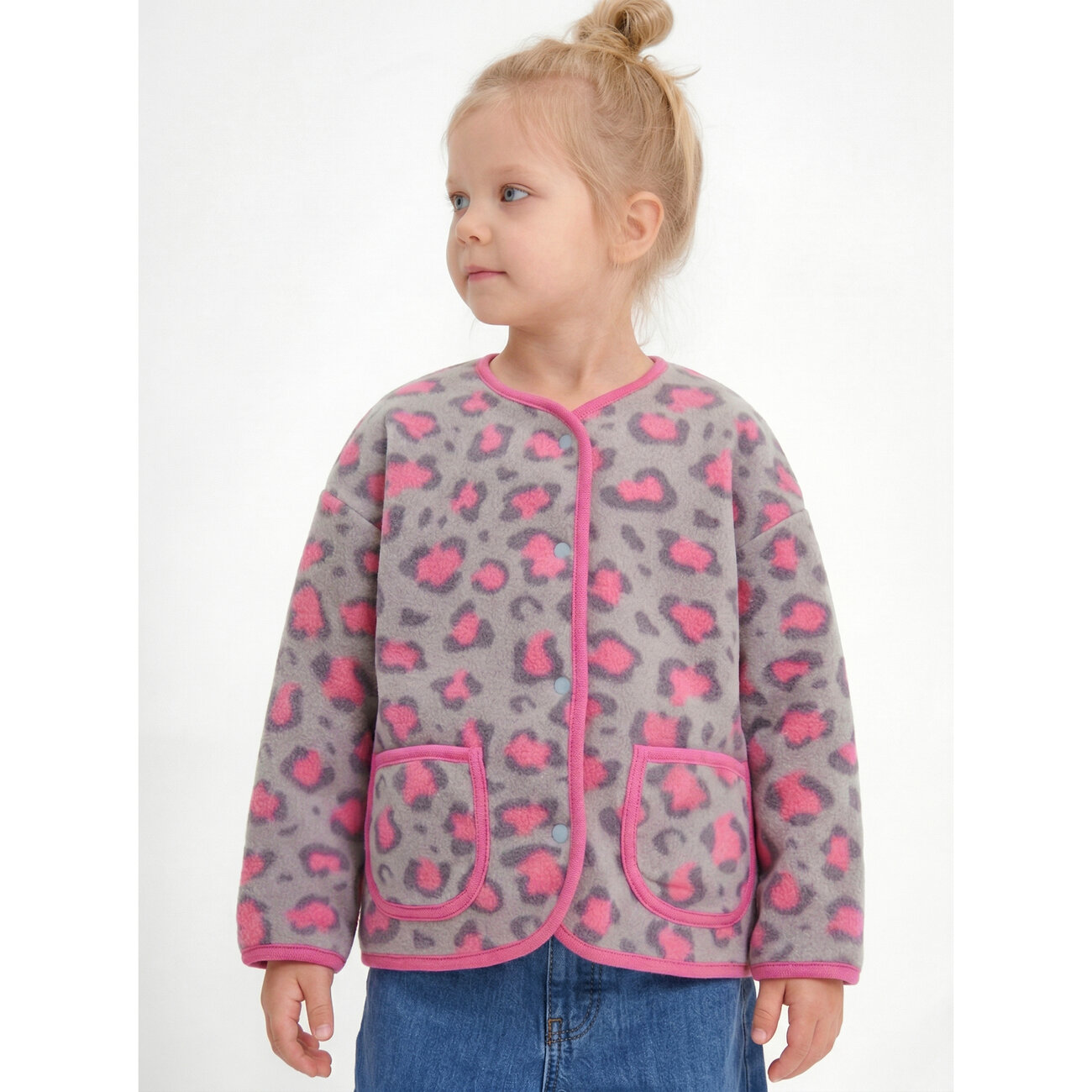 YOULALA Джемпер 592156 2163600103 серый/розовый