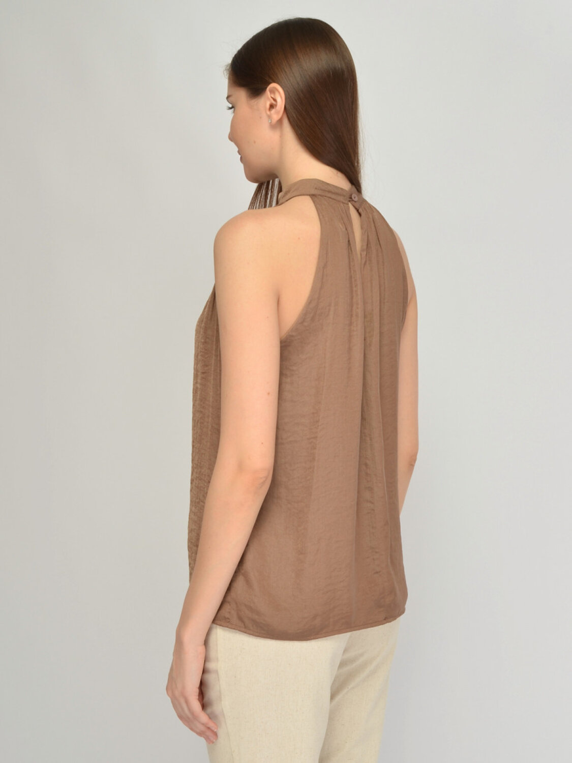 VISERDI Блузка 592173 10471-коф 156980 молочный шоколад