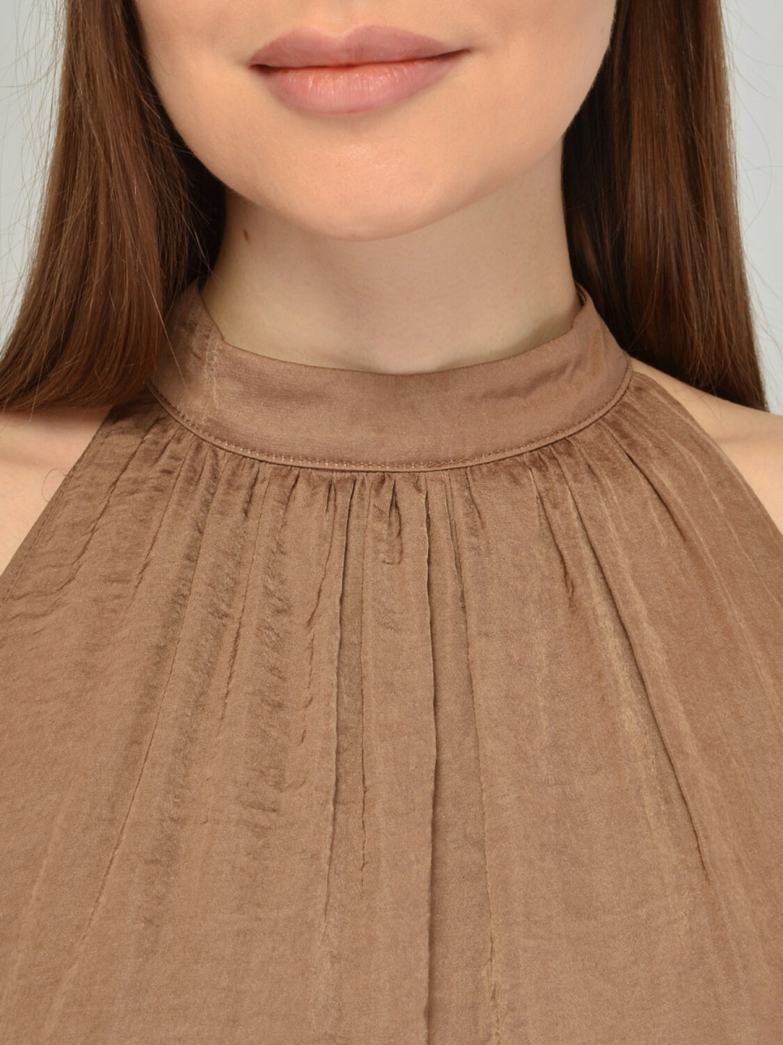 VISERDI Блузка 592173 10471-коф 156980 молочный шоколад