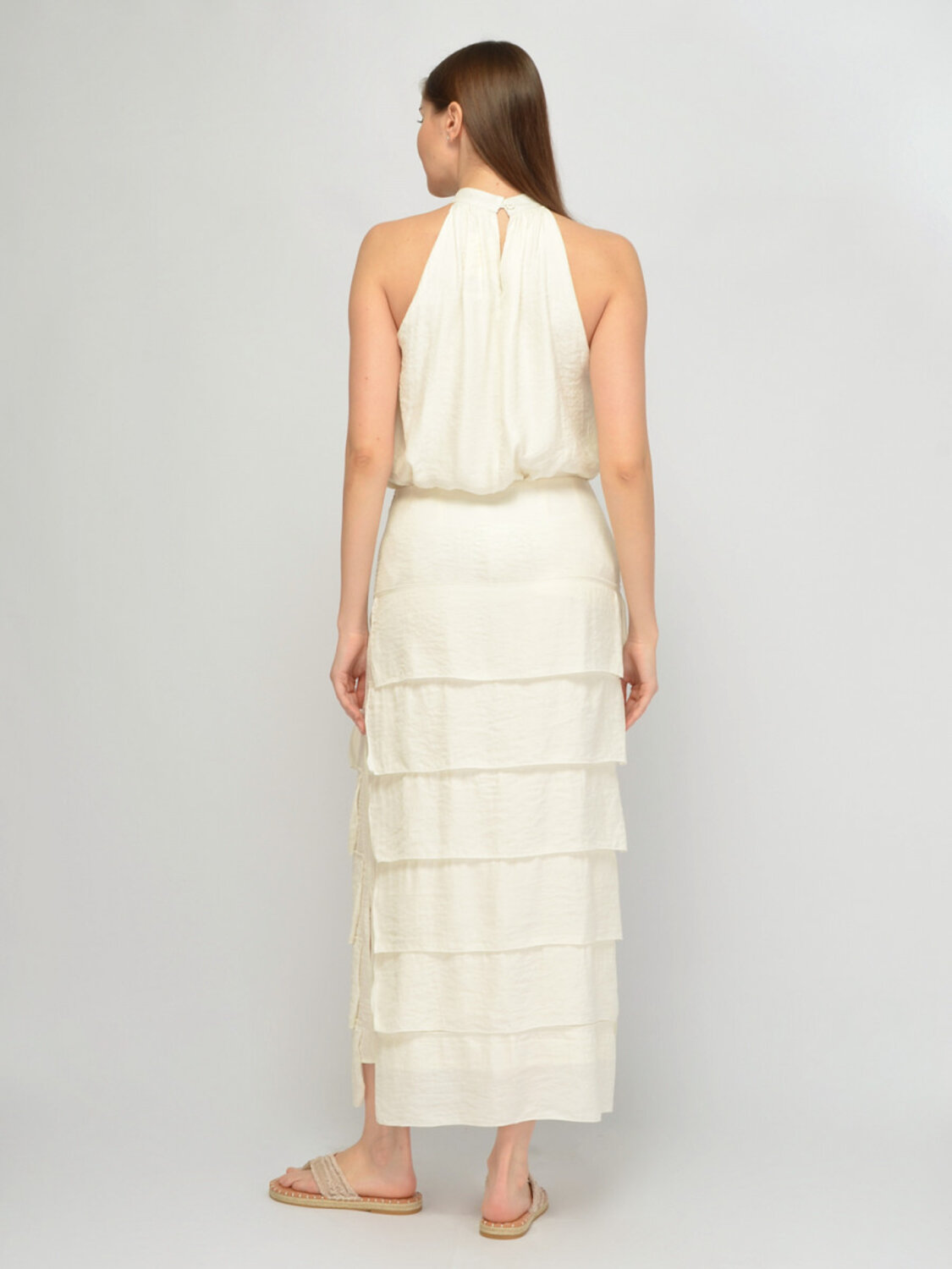 VISERDI Платье 592175 10469-мол 9561385 молочный