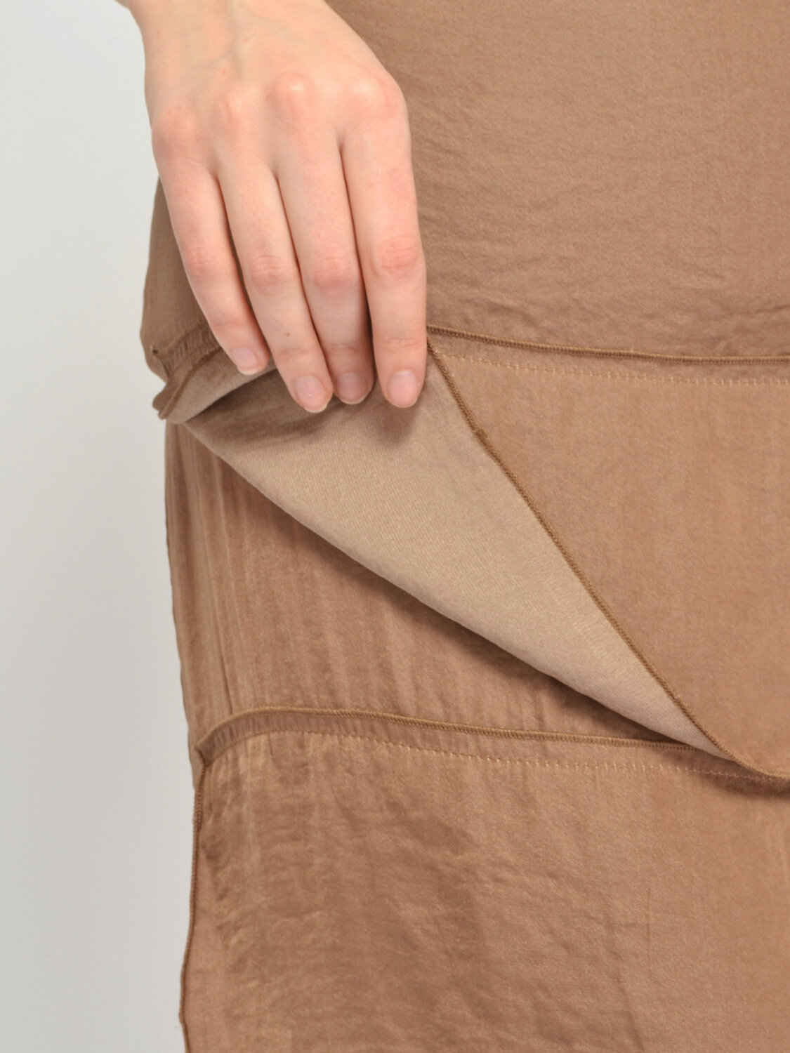 VISERDI Юбка 592176 10469-коф 9561385 молочный шоколад