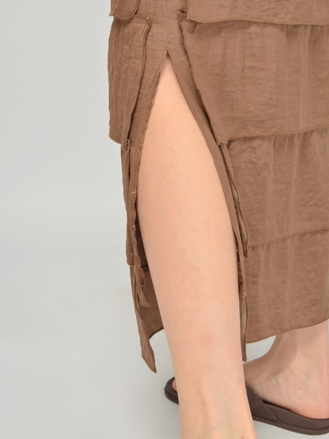 VISERDI Юбка 592176 10469-коф 9561385 молочный шоколад