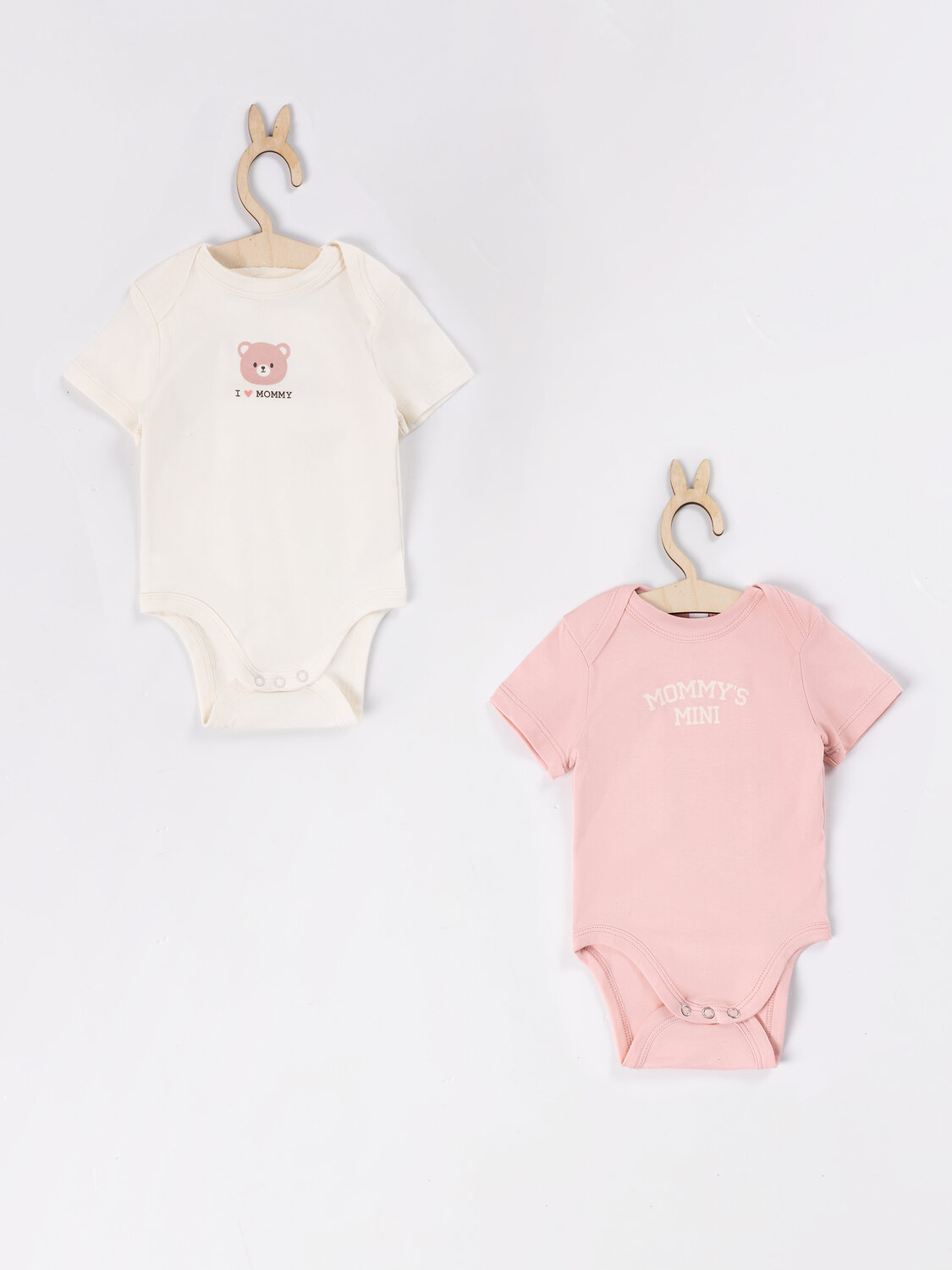 MARK FORMELLE Боди детское 592202 13015-2 молочный +серебристо -розовый +печать