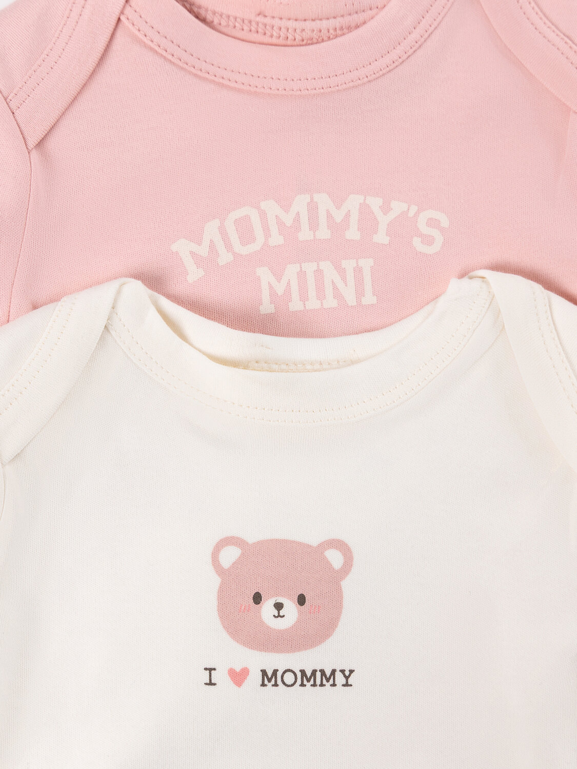 MARK FORMELLE Боди детское 592202 13015-2 молочный +серебристо -розовый +печать