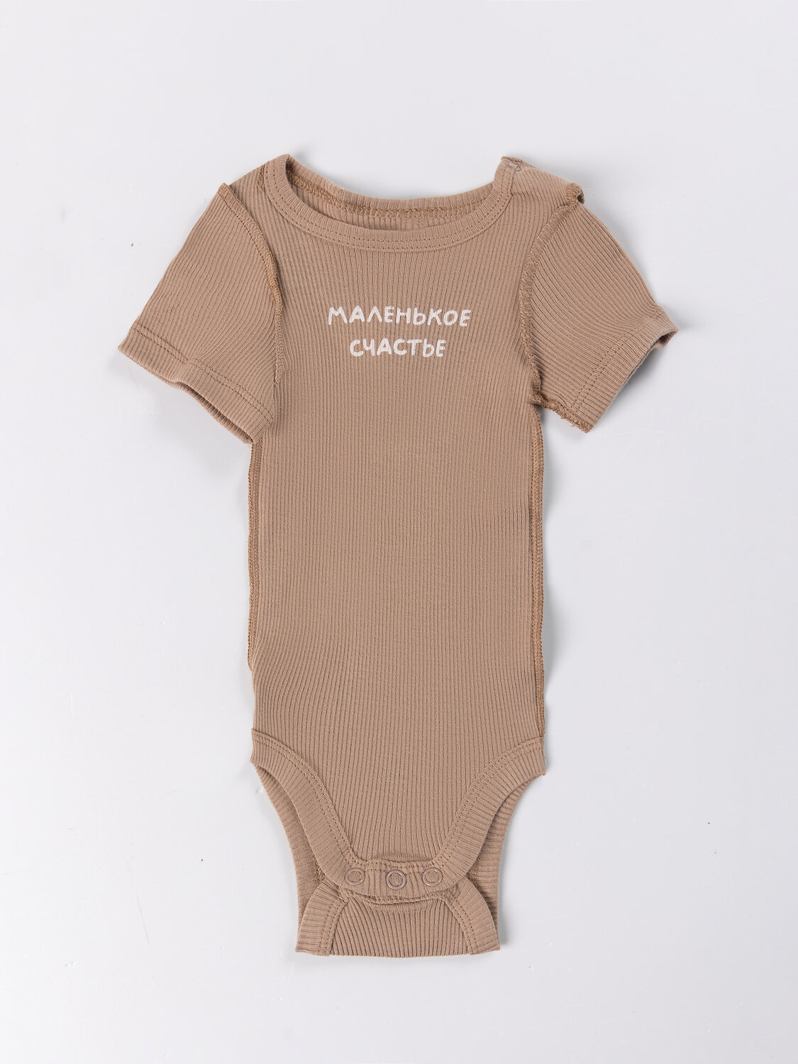 MARK FORMELLE Боди детское 592204 13023-2 серо -коричневый +бежевый +печать