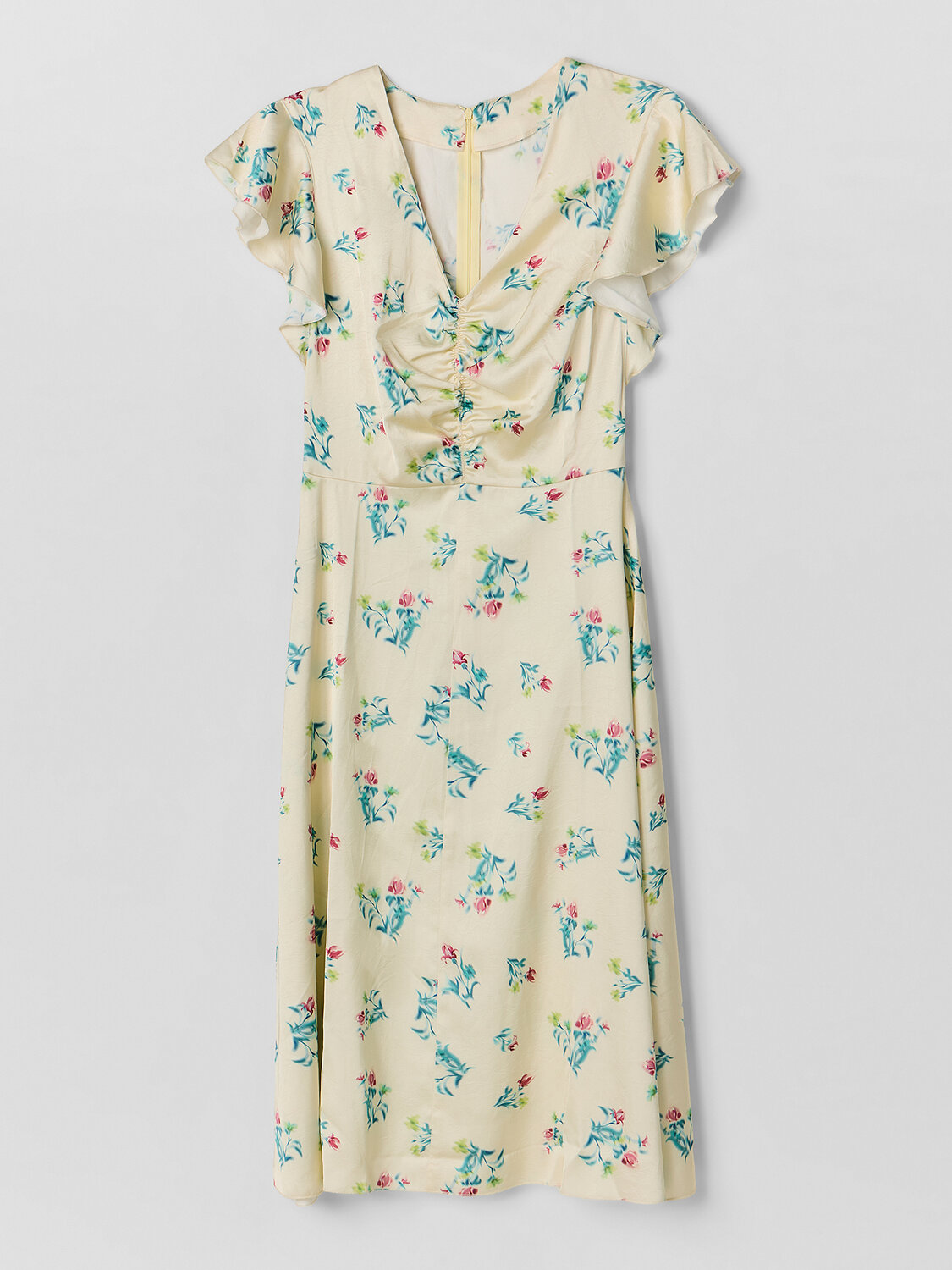 MARK FORMELLE Платье 592261 154033 цветы на лимонном льду