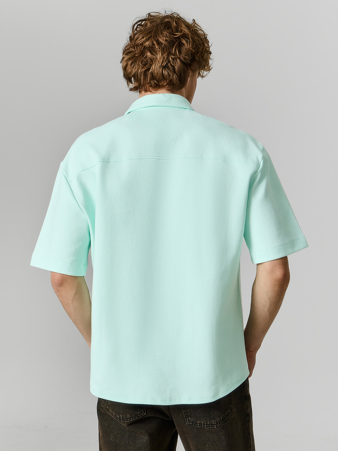 MARK FORMELLE Рубашка 592268 111945 голубой опал