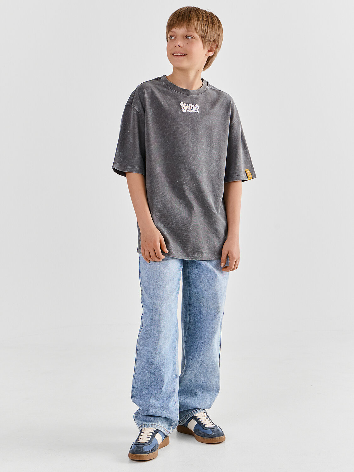 MARK FORMELLE Футболка 592281 113452 ACID WASH на железе +печать