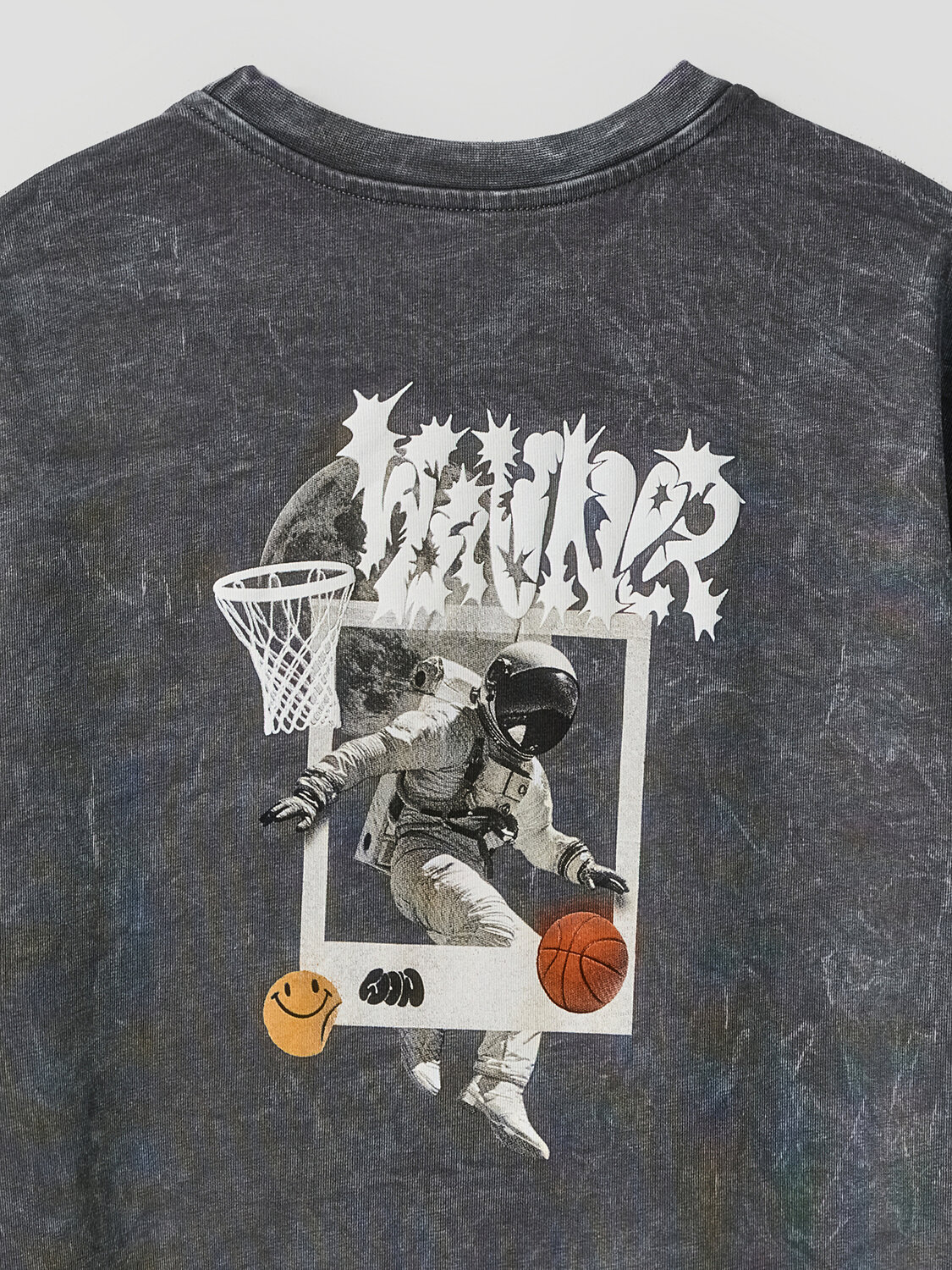 MARK FORMELLE Футболка 592281 113452 ACID WASH на железе +печать