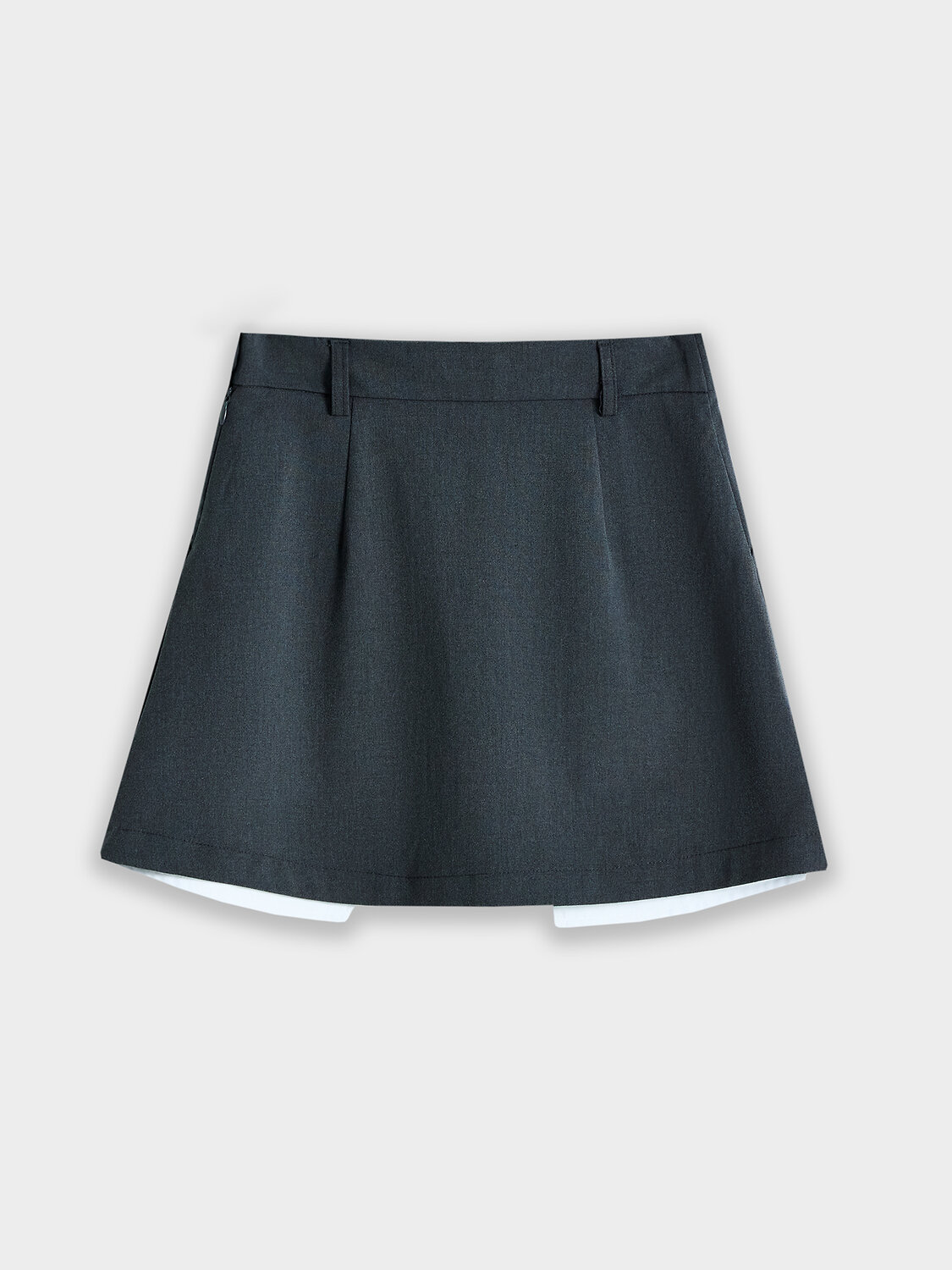 MARK FORMELLE Юбка 592284 157065 серый меланж