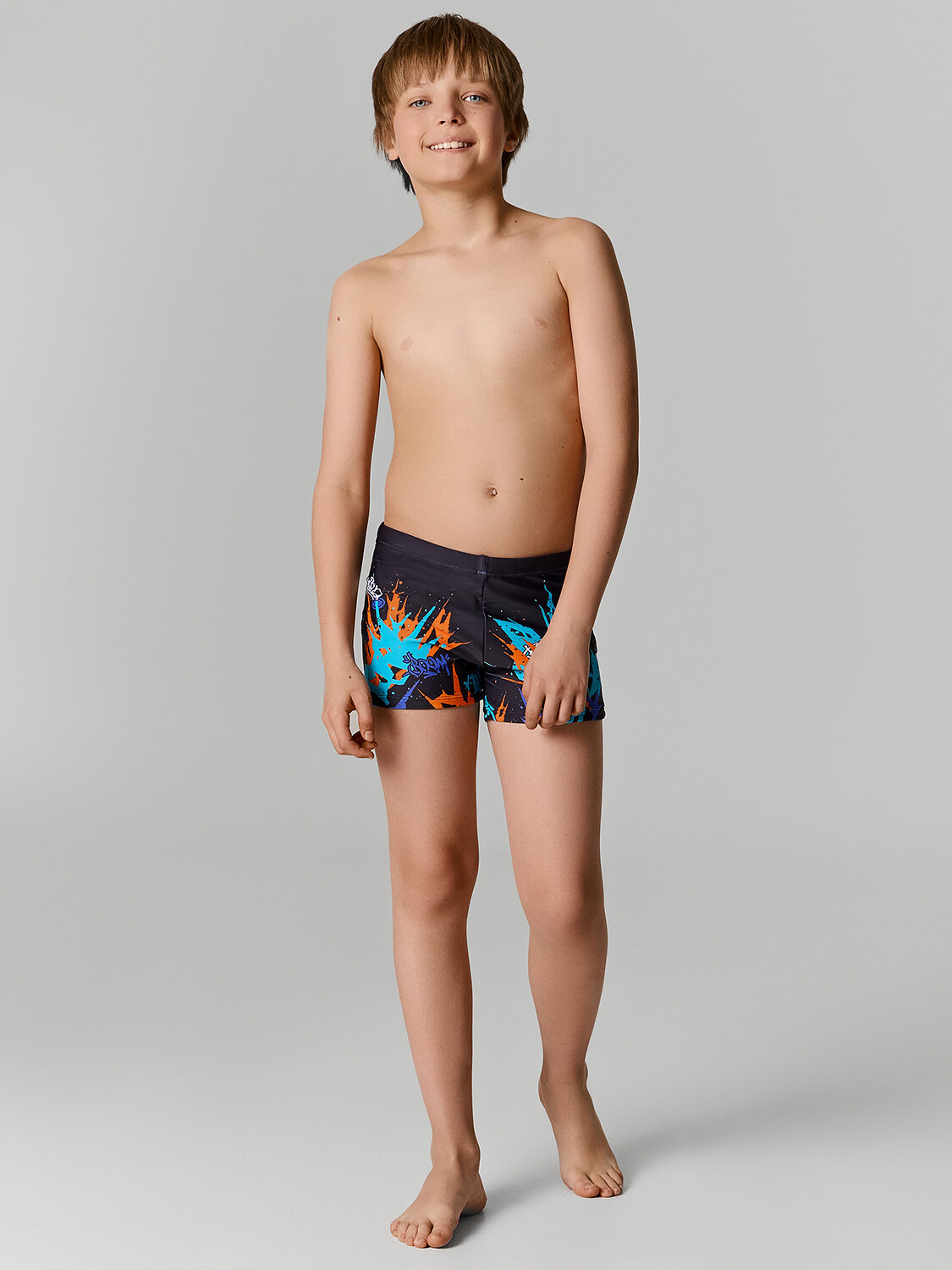 MARK FORMELLE Шорты плавательные 592286 703362 граффити на черном