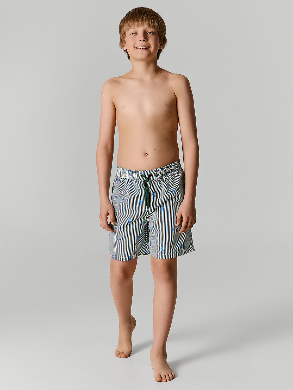 MARK FORMELLE Шорты плавательные 592287 703364 морские коньки на полоске