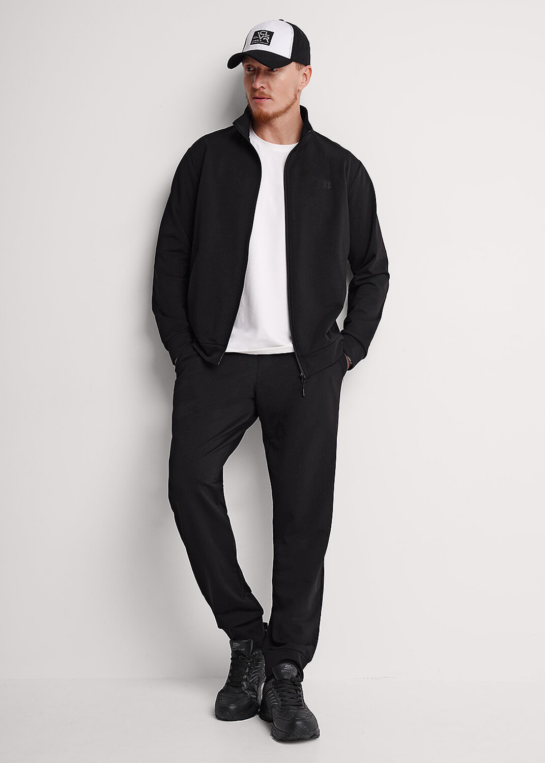 CLEVER Брюки 592300 662420фэ maxi(макси)_п чёрный