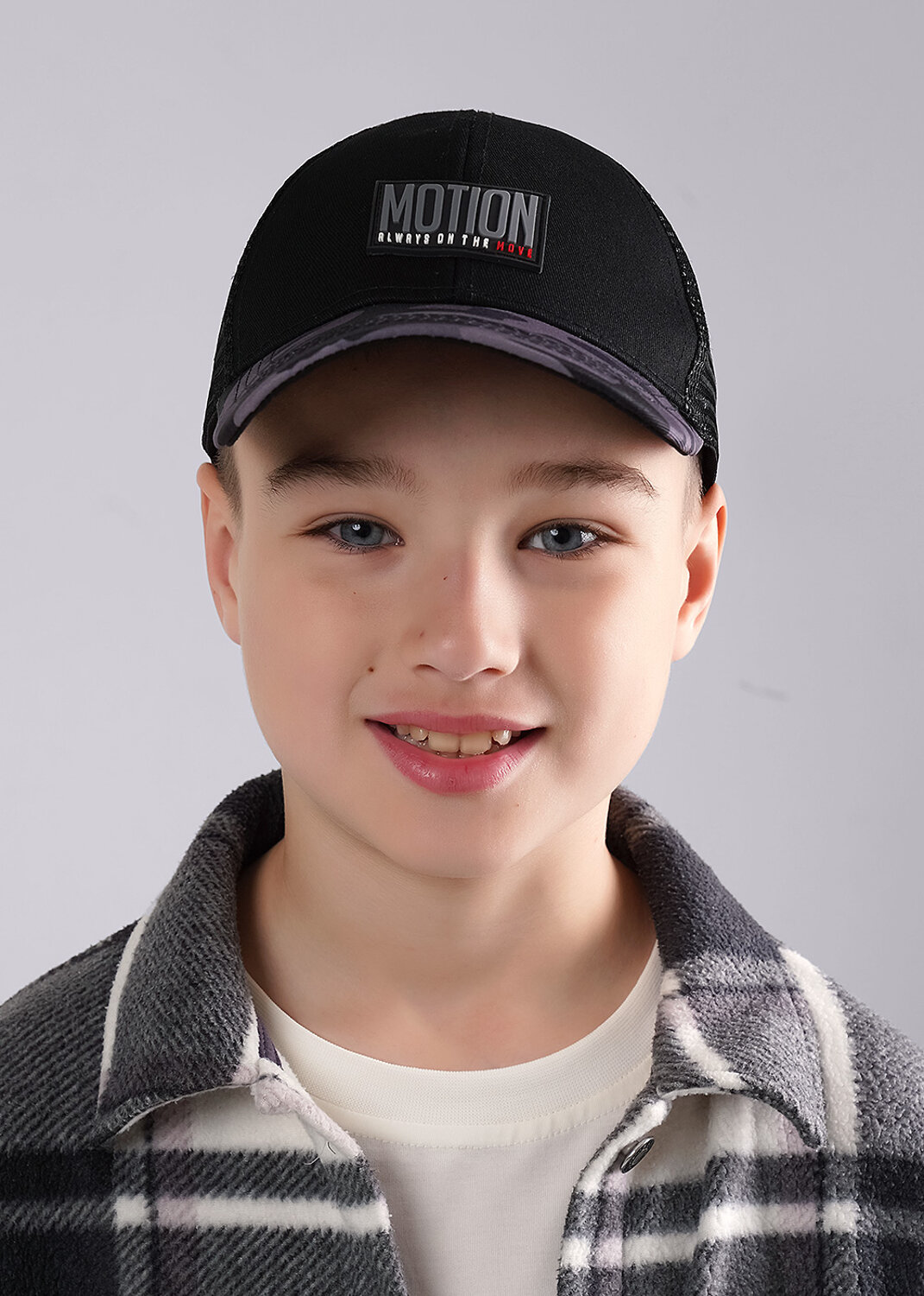 CLEVER Кепка 592303 110 сетка чёрный