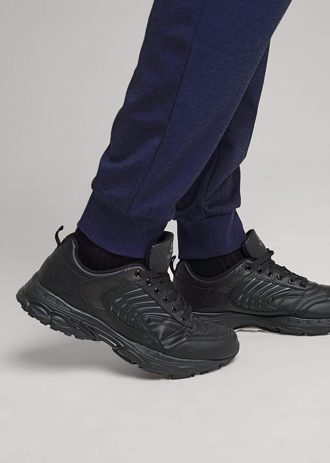 CLEVER Куртка 592319 662108зэ maxi(макси) т.синий/чёрный