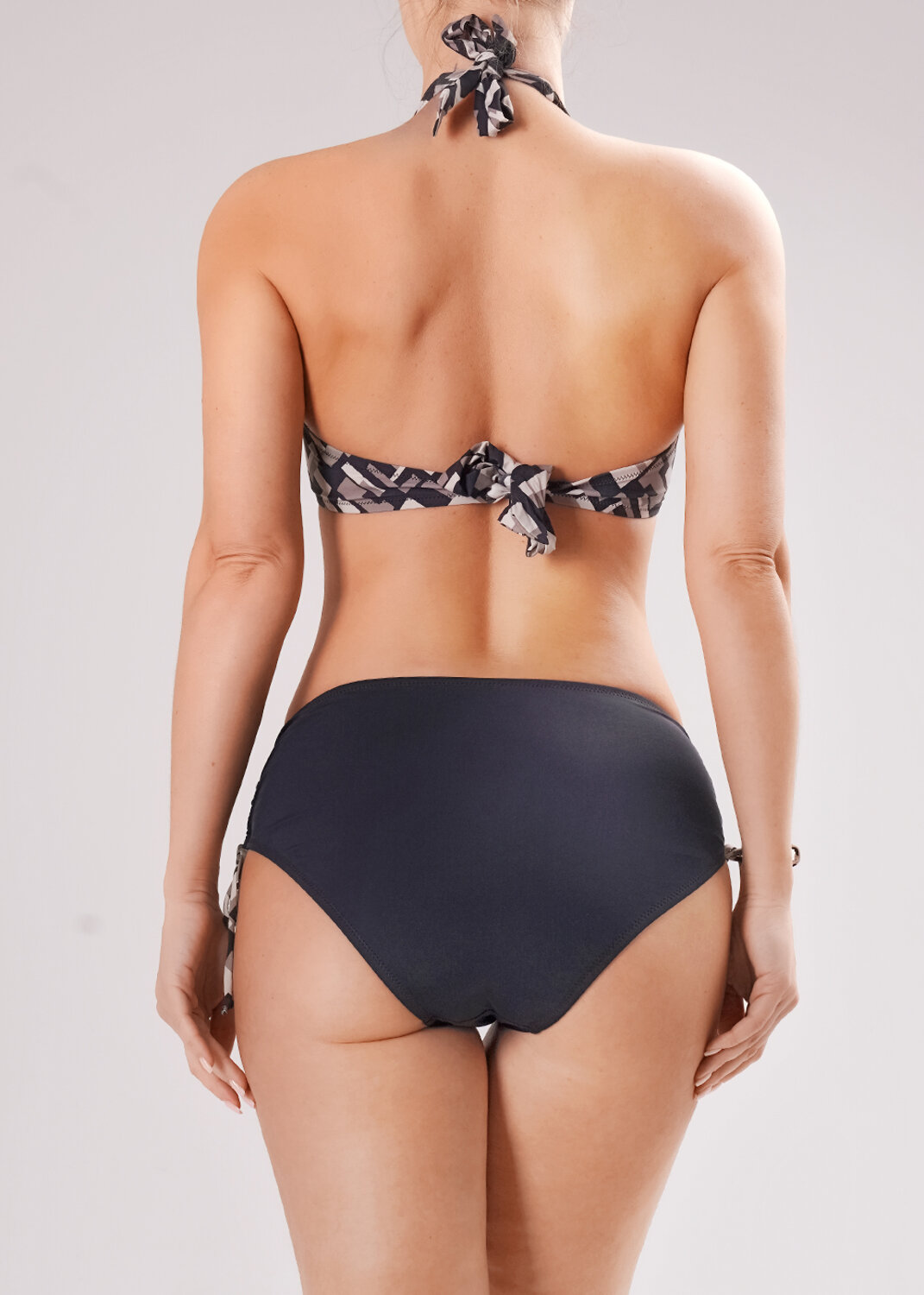 CLEVER Купальный костюм 592324 SS116к кофейный/чёрный