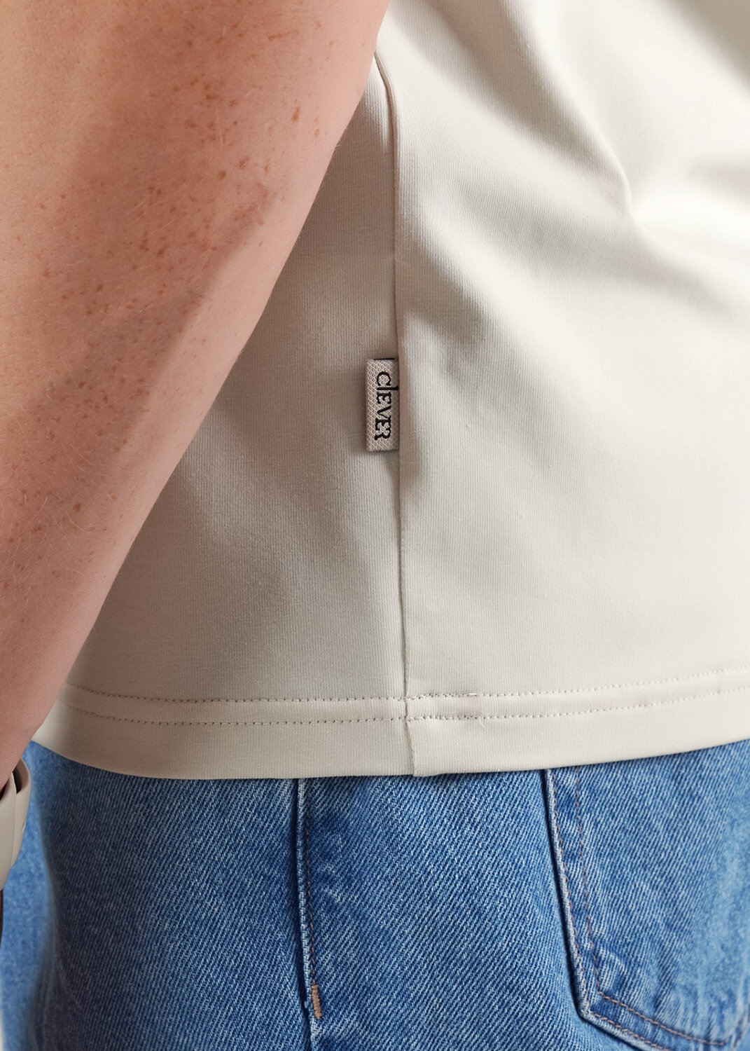 CLEVER Футболка 592347 562404/06г maxi(макси)_п св.бежевый