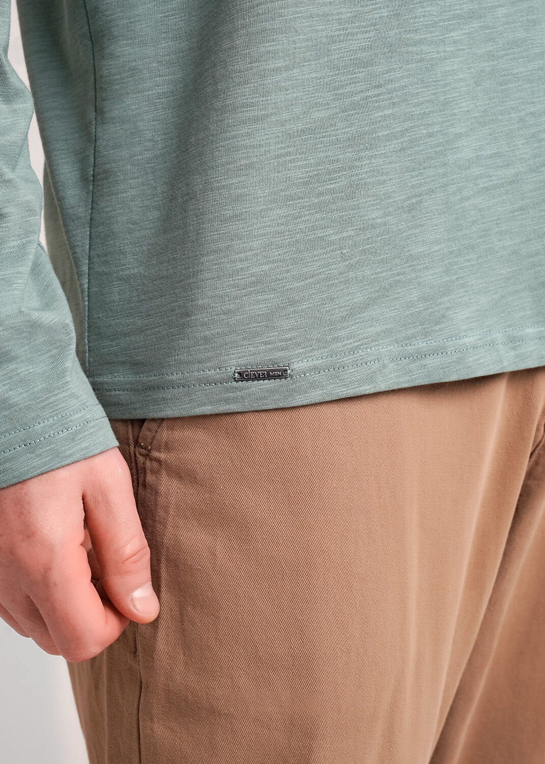 CLEVER Джемпер 592365 662639о maxi(макси) зелёный