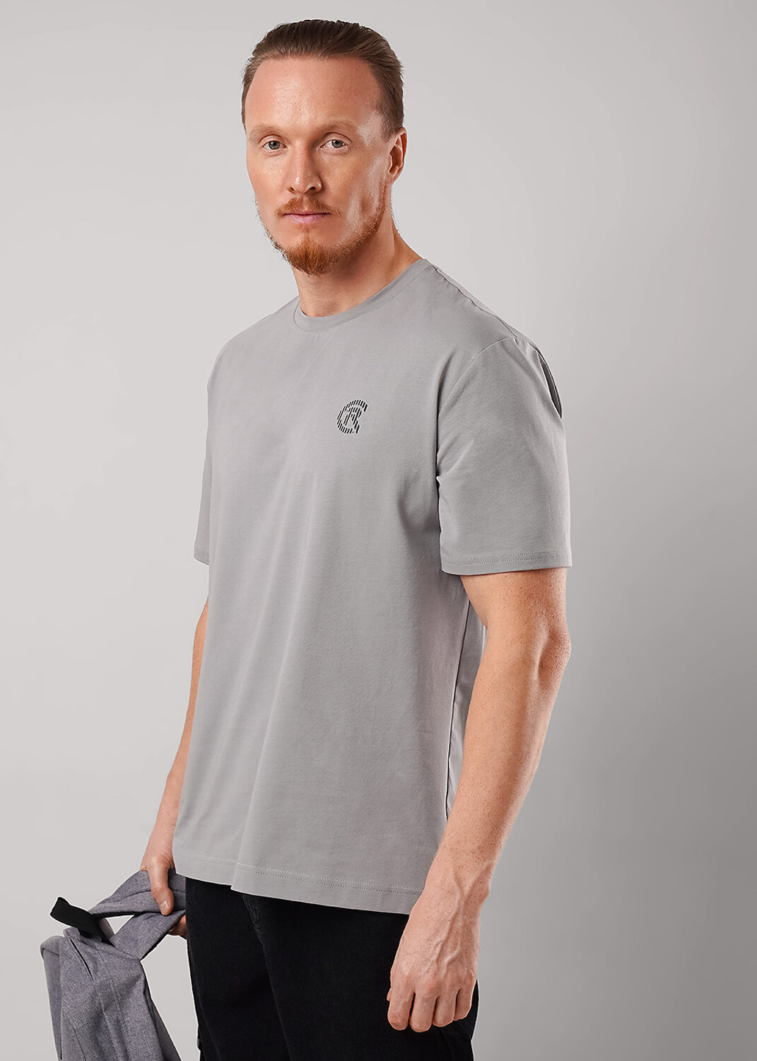 CLEVER Футболка 592371 562509/12г maxi(макси)_п св.серый