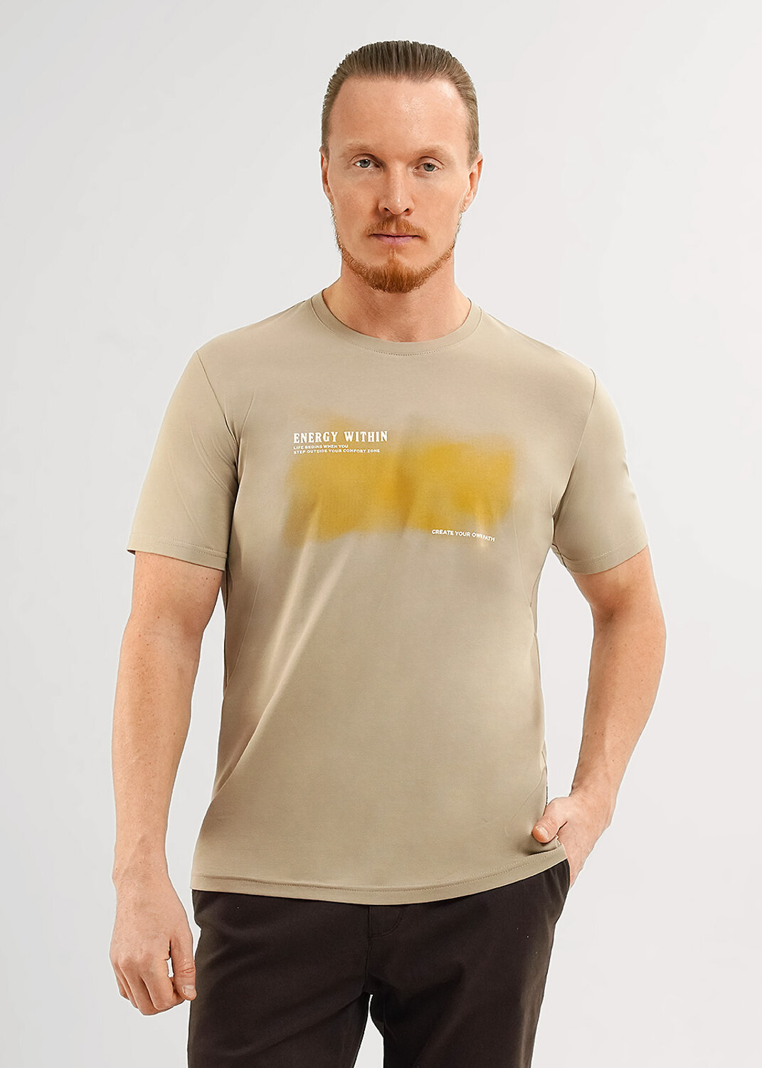 CLEVER Футболка 592377 562691/10г maxi(макси)_п т.бежевый