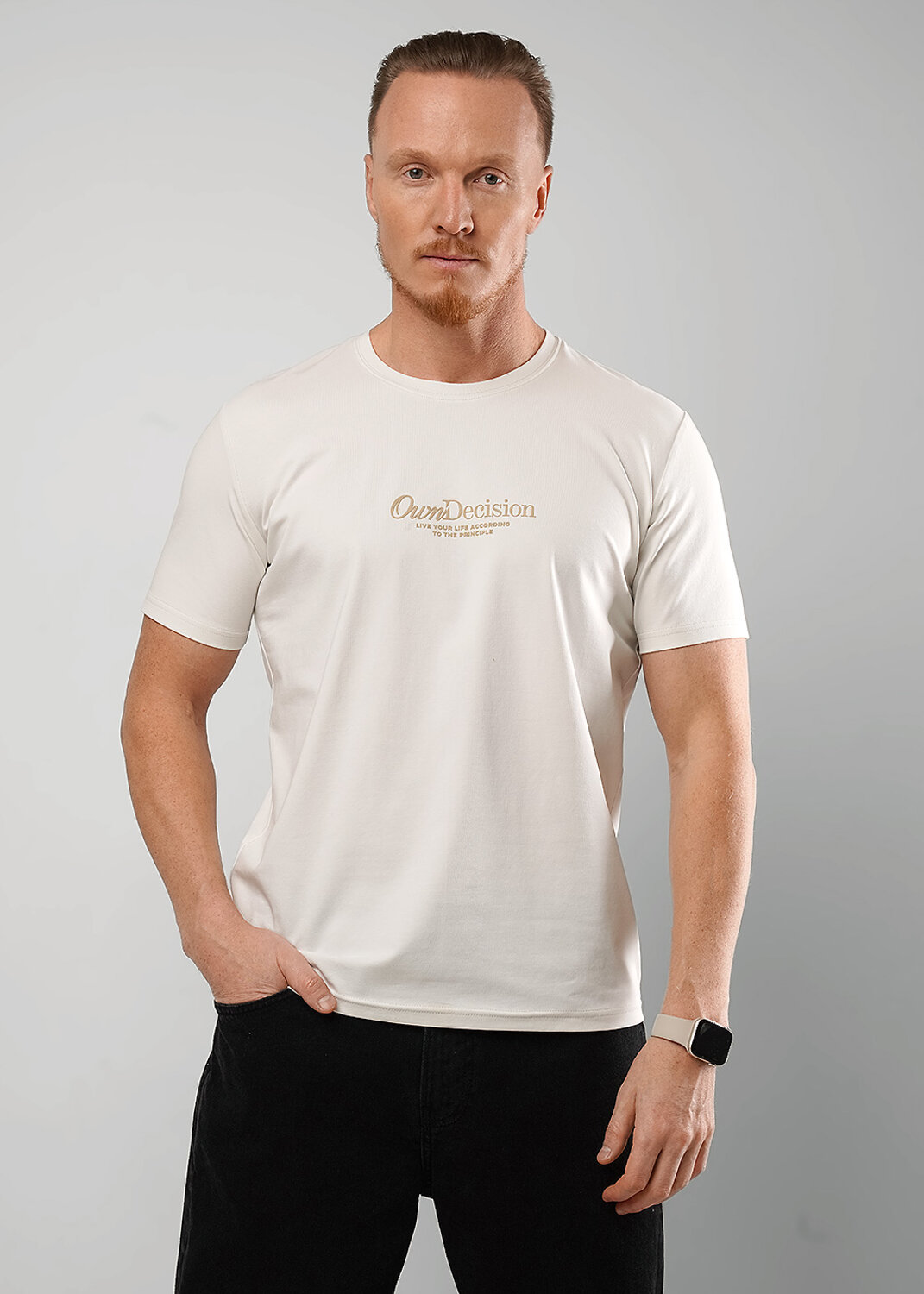 CLEVER Футболка 592378 562404/11г maxi(макси)_п молочный