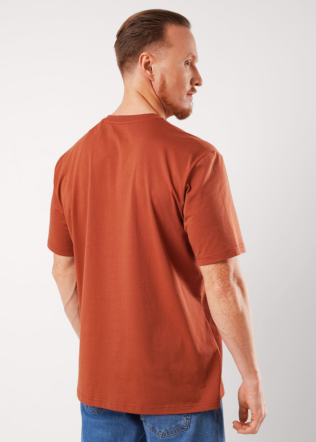 CLEVER Футболка 592379 562695/11кд maxi(макси)_п терракотовый