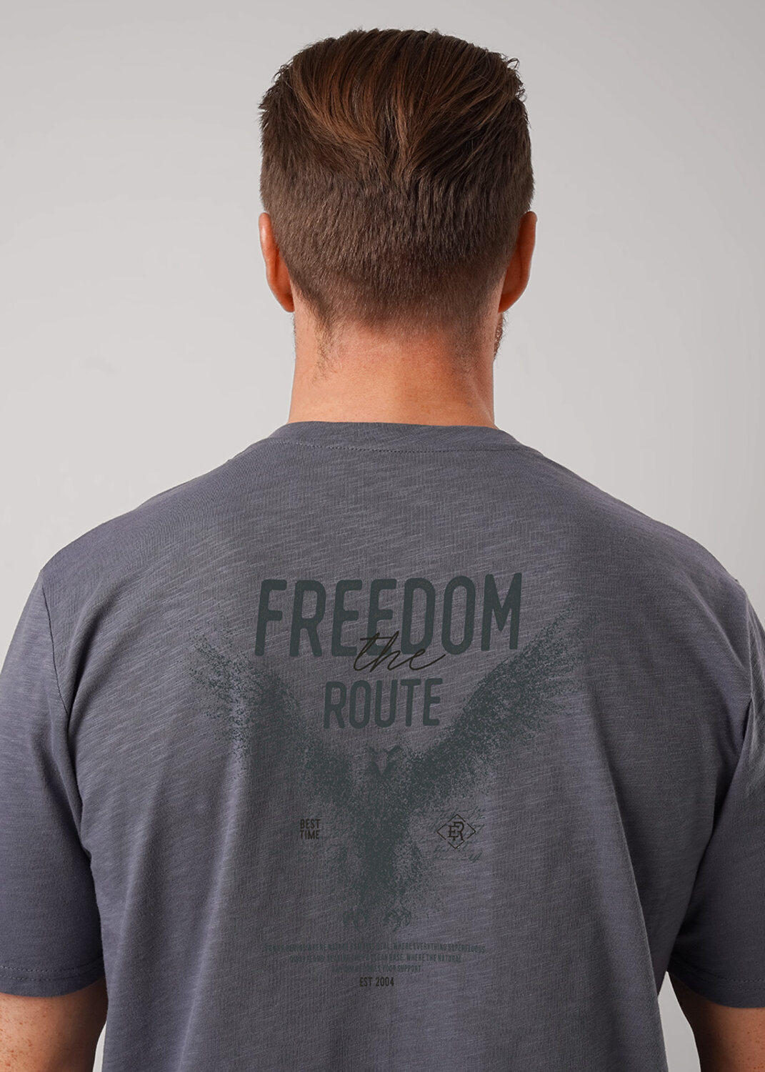 CLEVER Футболка 592386 562301/13о maxi(макси)_п т.серый