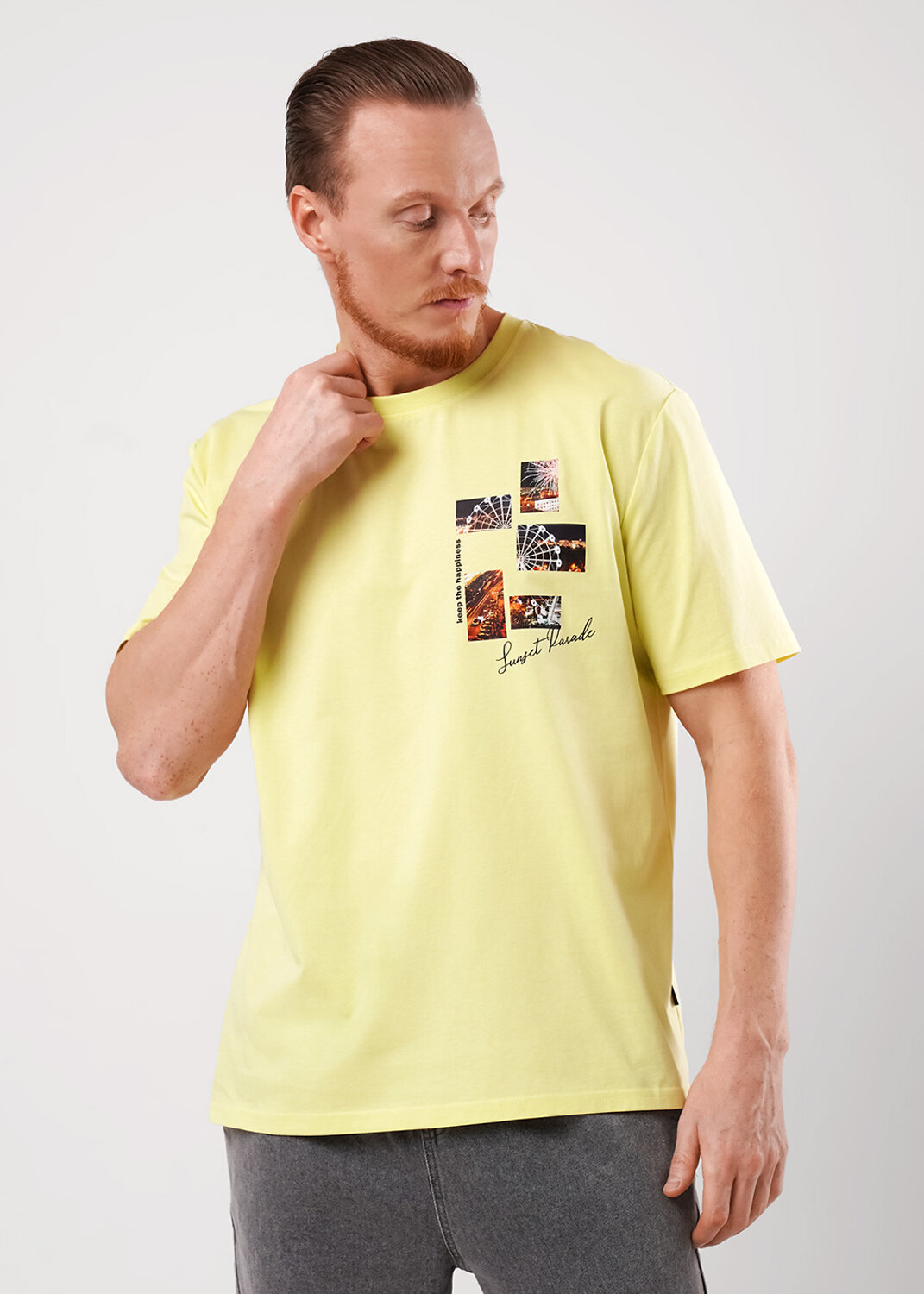 CLEVER Футболка 592388 560351/15кд 1 maxi(макси)_п св.жёлтый