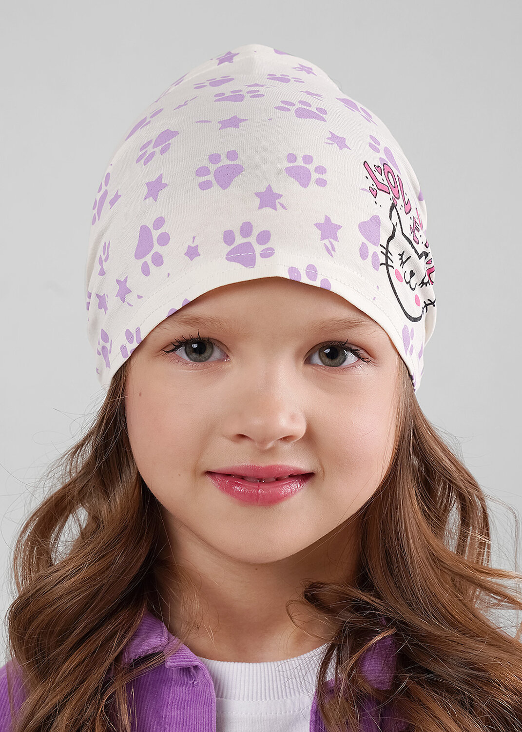 CLEVER Повязка на голову 592413 566035кп молочный