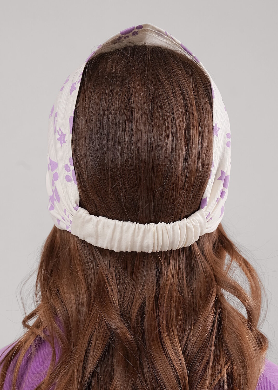 CLEVER Повязка на голову 592413 566035кп молочный