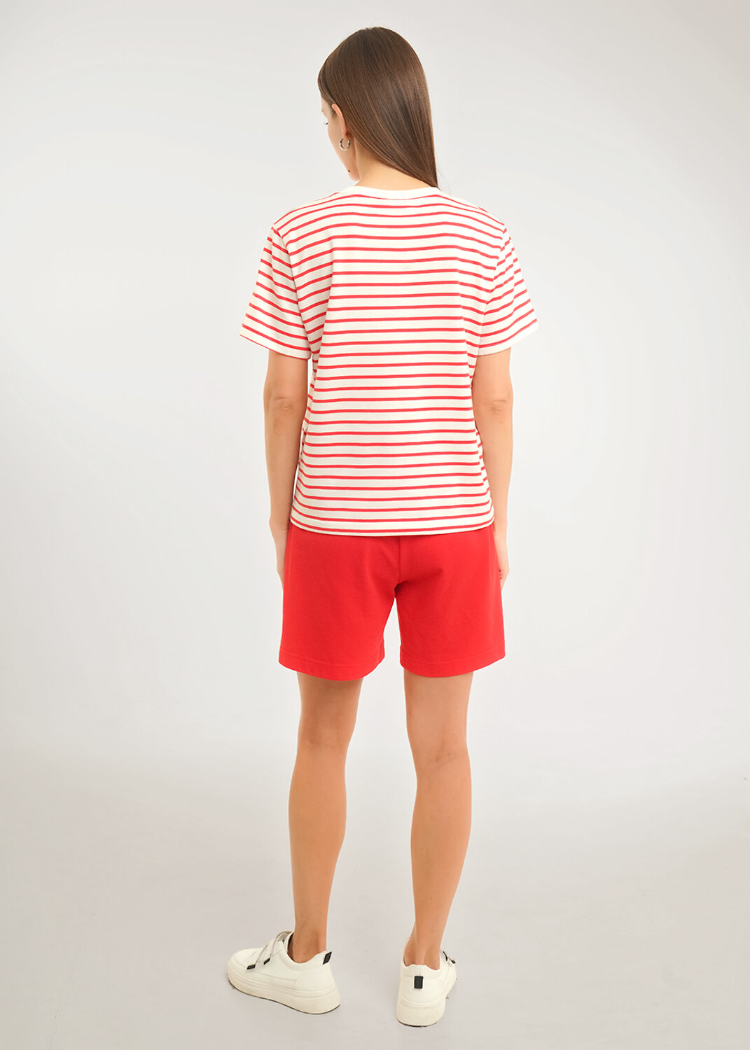 CLEVER Футболка 592426 LF26-1234/1 молочный/красный