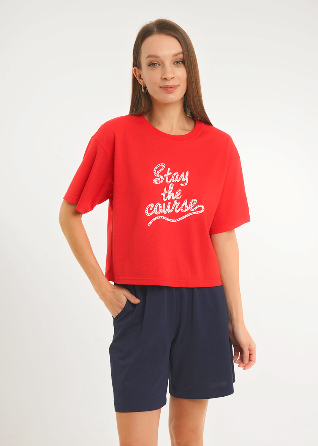 CLEVER Футболка 592427 LF26-1234/2 красный