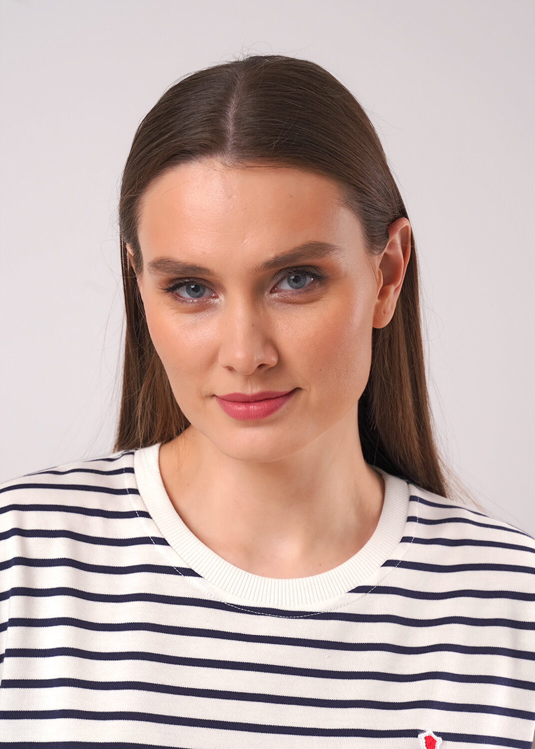 CLEVER Футболка 592428 LF26-1234/3 молочный/т.синий