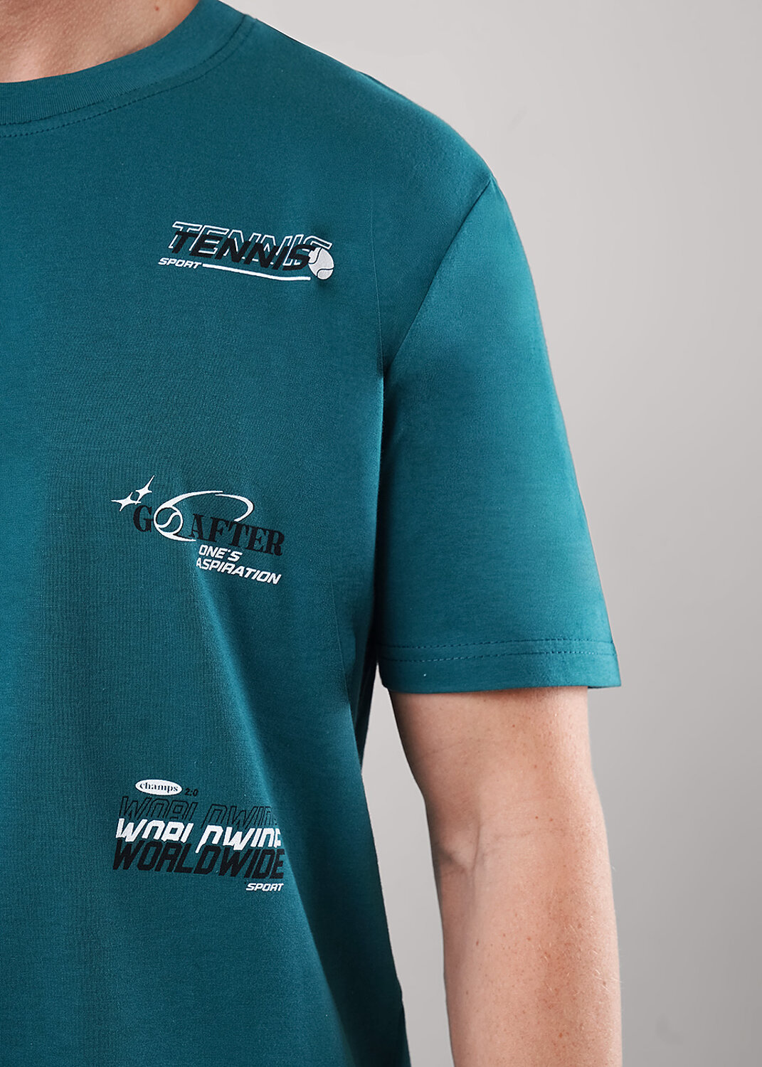 CLEVER Футболка 592437 562650/19кд_п2 т.зелёный