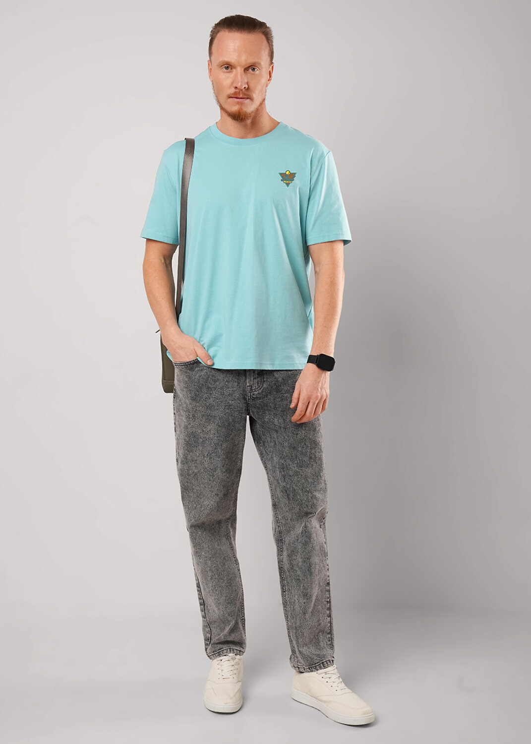 CLEVER Футболка 592452 562650/19кд maxi(макси)_п1 св.бирюзовый