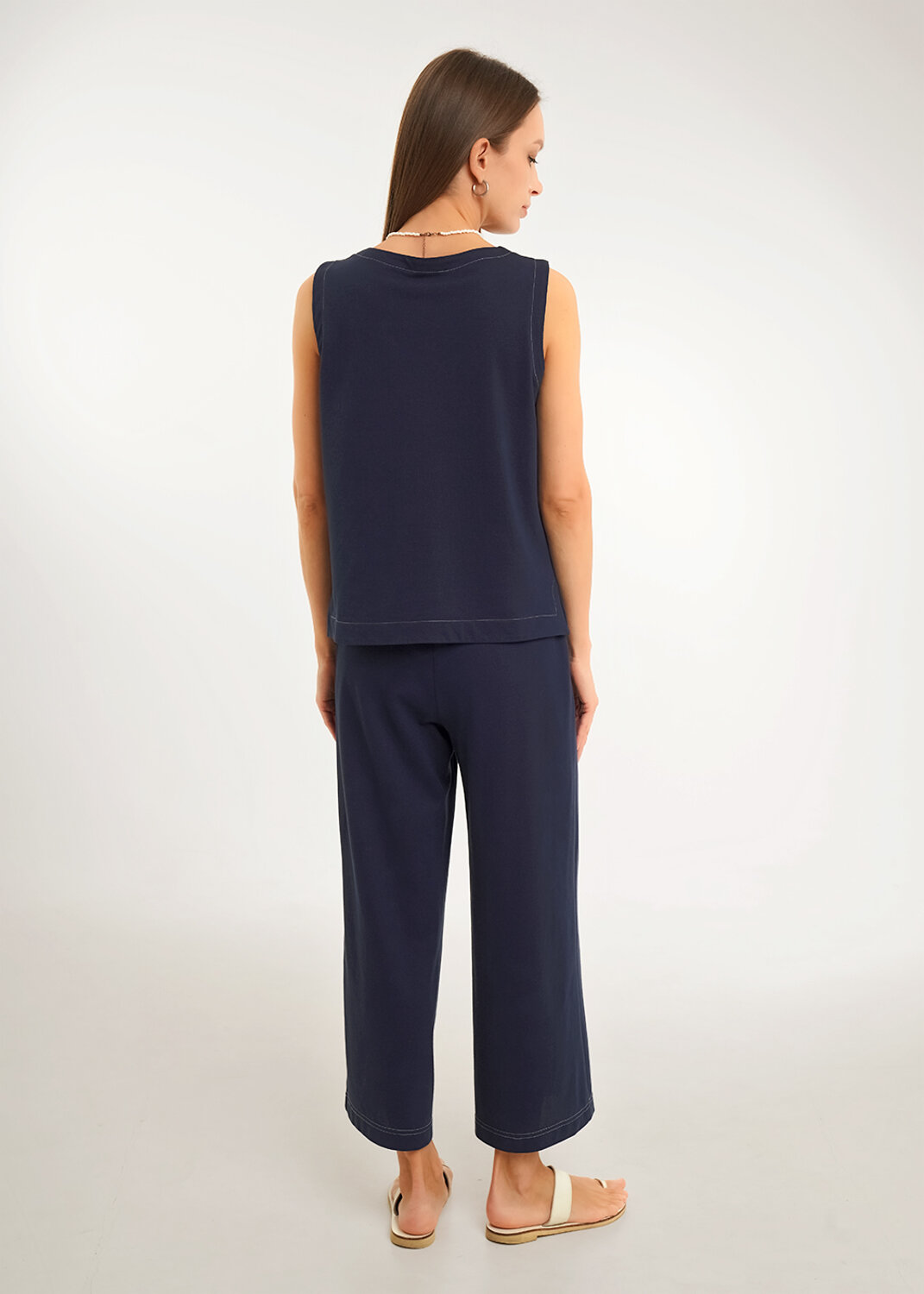 CLEVER Блузка 592477 LM26-1234 т.синий